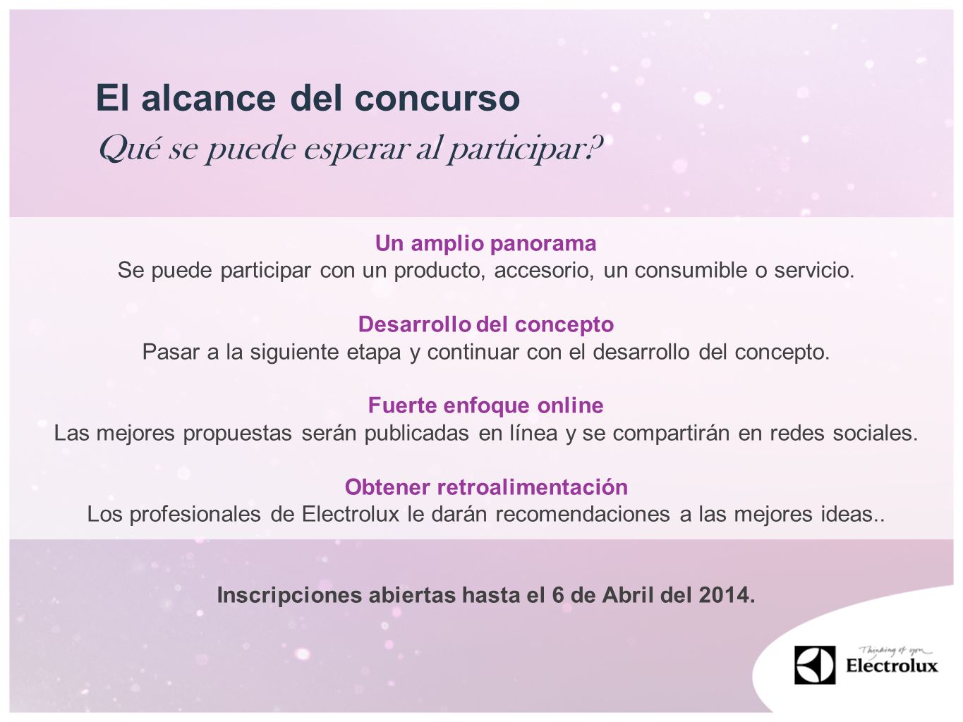 Desarrollo del concepto Obtener retroalimentación