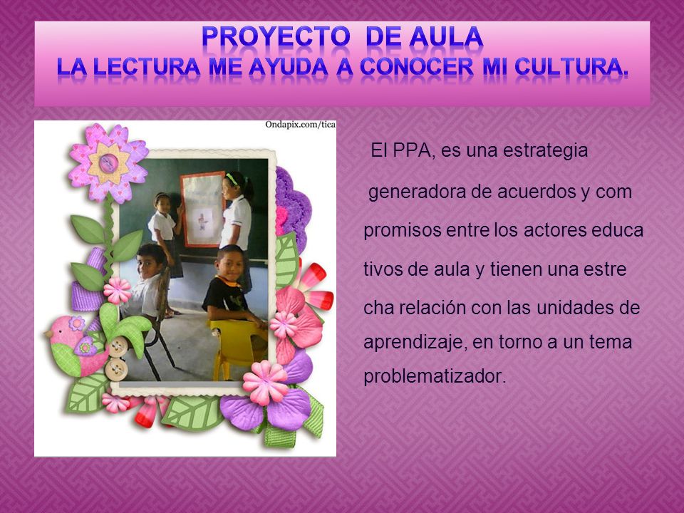 Proyecto de aula la lectura me ayuda a conocer mi cultura.