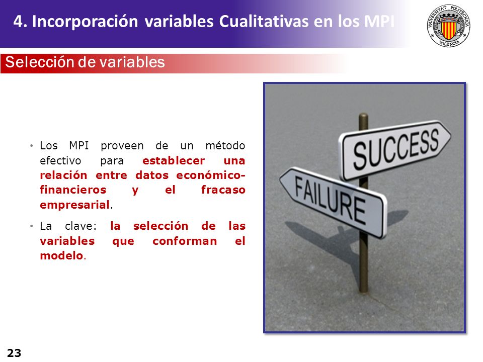 4. Incorporación variables Cualitativas en los MPI