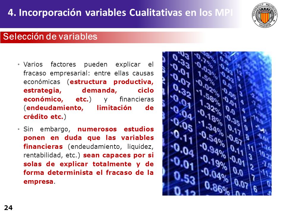 4. Incorporación variables Cualitativas en los MPI