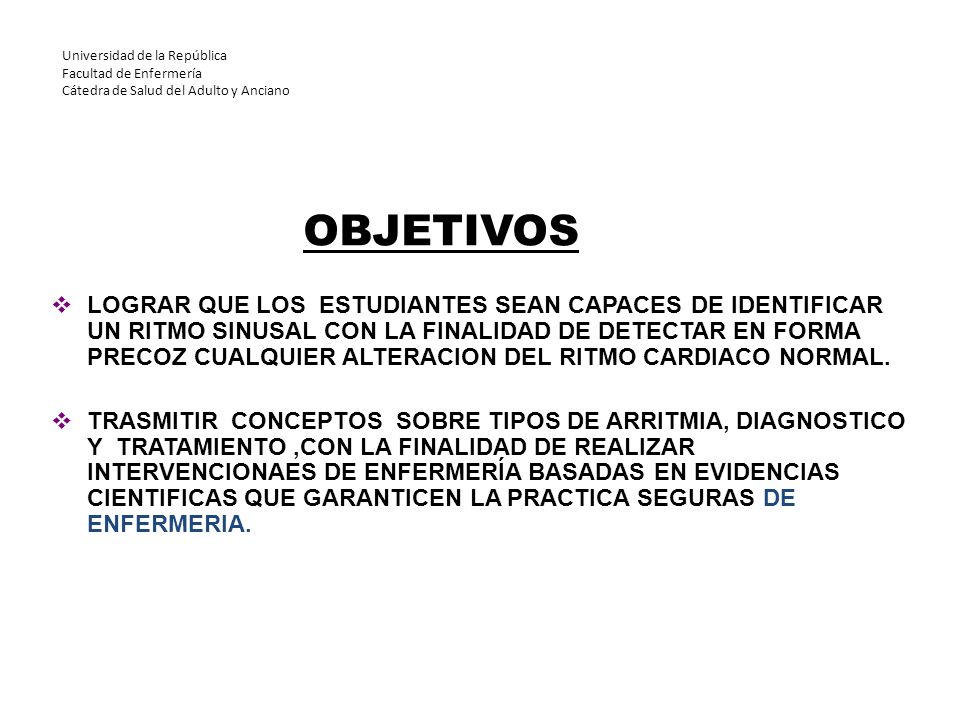 Universidad de la República. Facultad de Enfermería. Dpto. de Salud