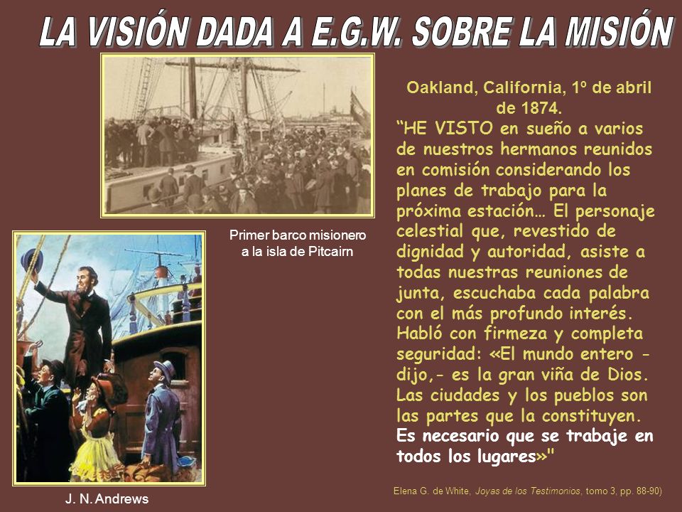 Oakland, California, 1º de abril de 1874.