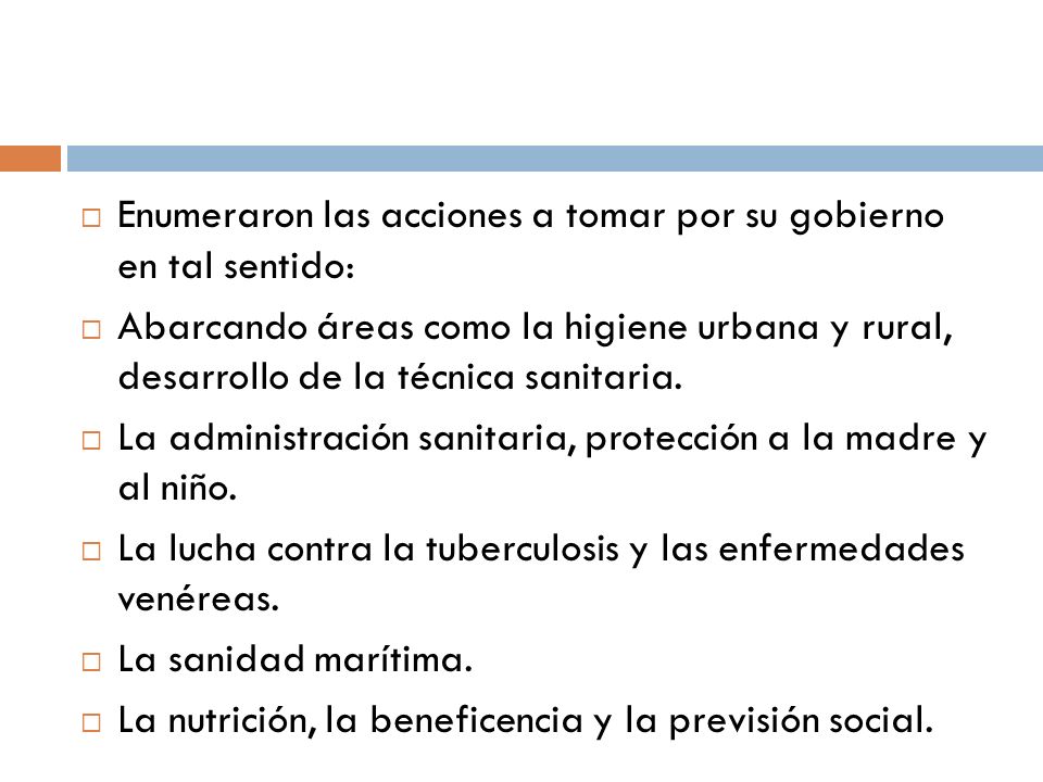Enumeraron las acciones a tomar por su gobierno en tal sentido: