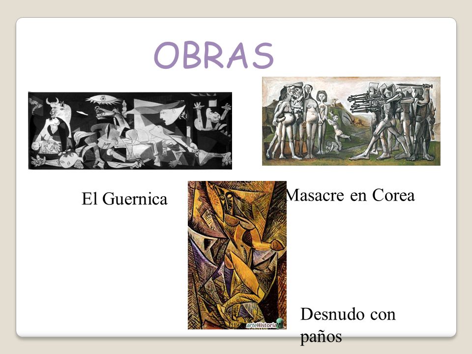 OBRAS Masacre en Corea El Guernica Desnudo con paños