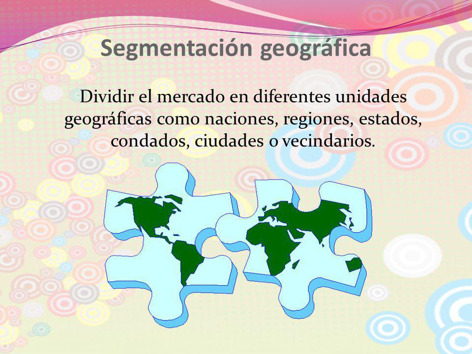 Segmentación geográfica