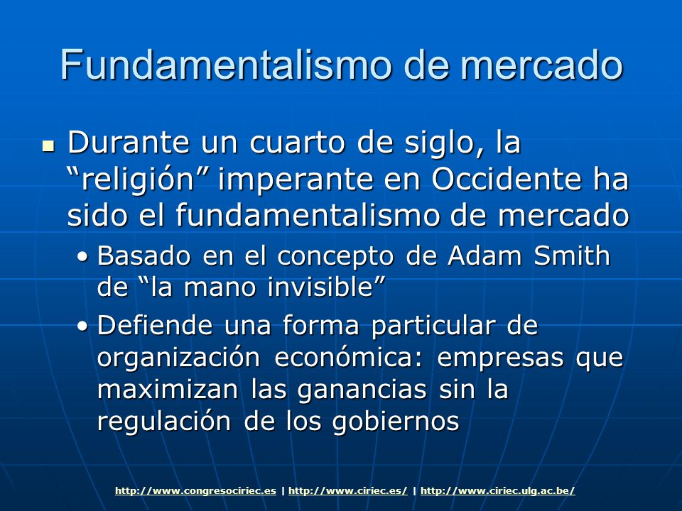 Fundamentalismo de mercado