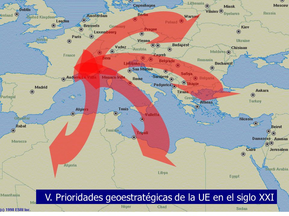 V. Prioridades geoestratégicas de la UE en el siglo XXI