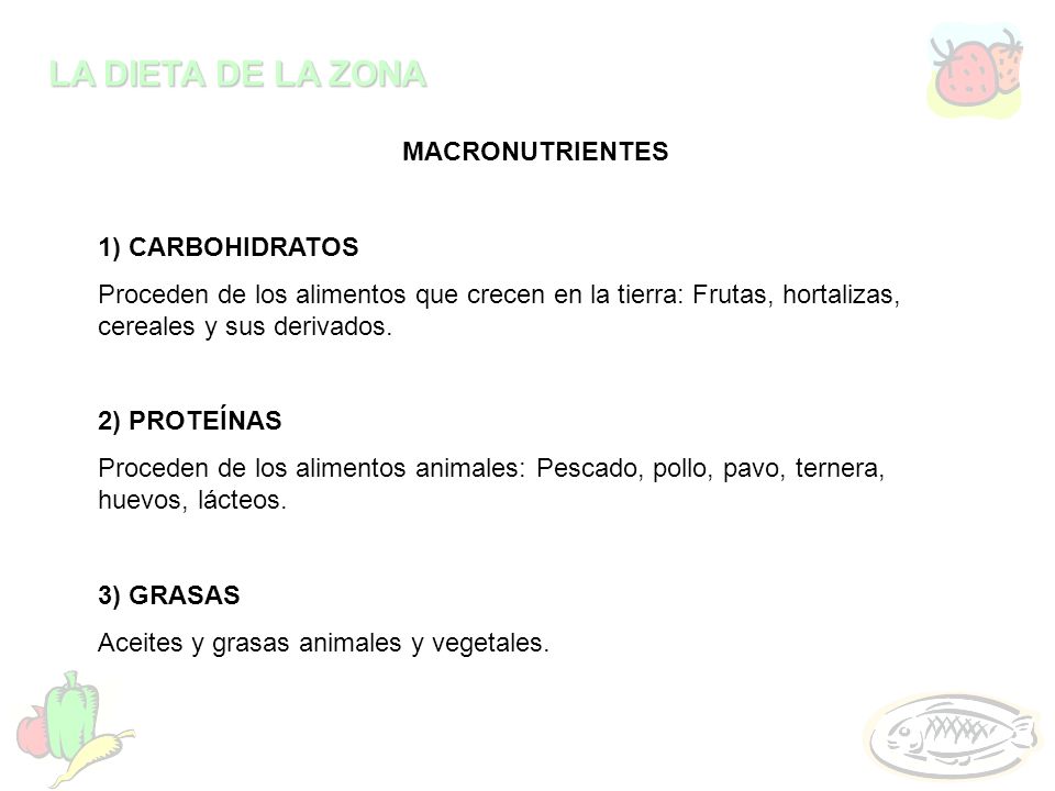 MACRONUTRIENTES 1) CARBOHIDRATOS. Proceden de los alimentos que crecen en la tierra: Frutas, hortalizas, cereales y sus derivados.