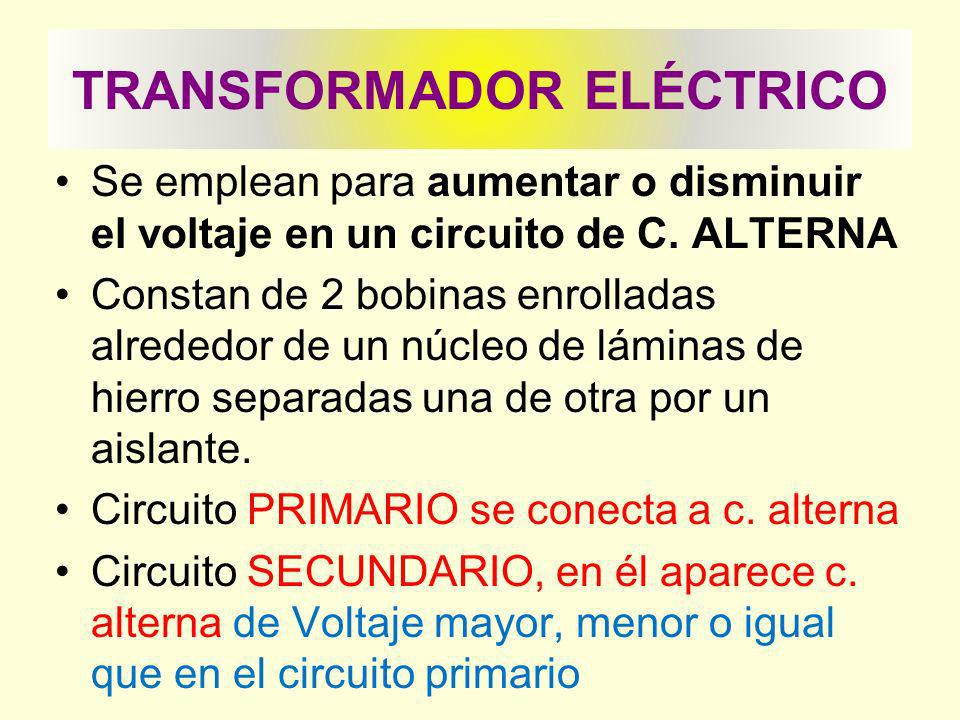 TRANSFORMADOR ELÉCTRICO