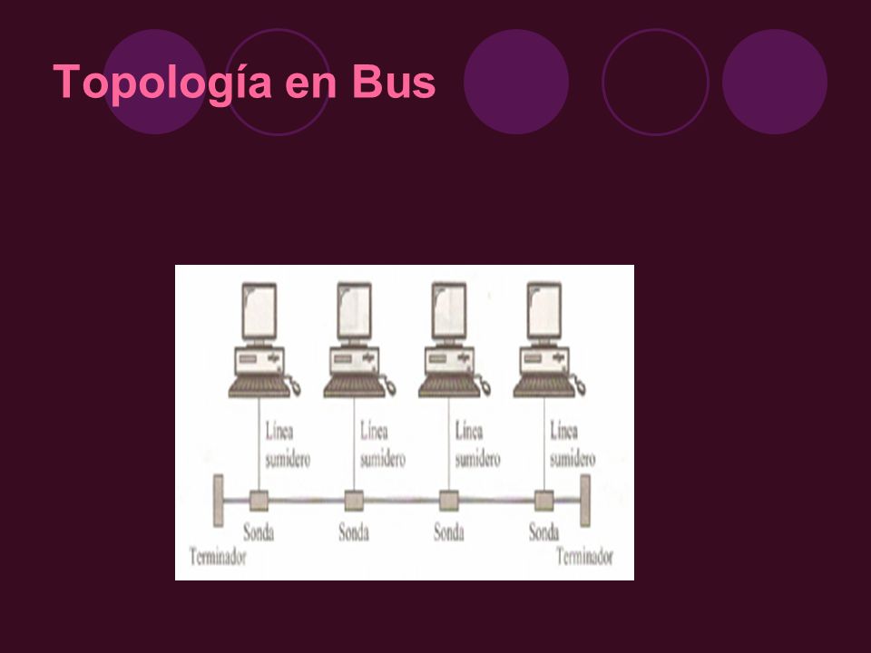 Topología en Bus