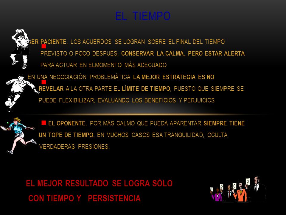 EL TIEMPO CON TIEMPO Y PERSISTENCIA EL MEJOR RESULTADO SE LOGRA SÒLO