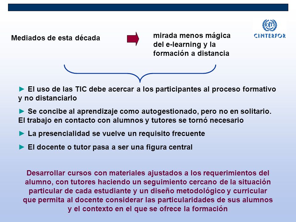 mirada menos mágica del e-learning y la formación a distancia
