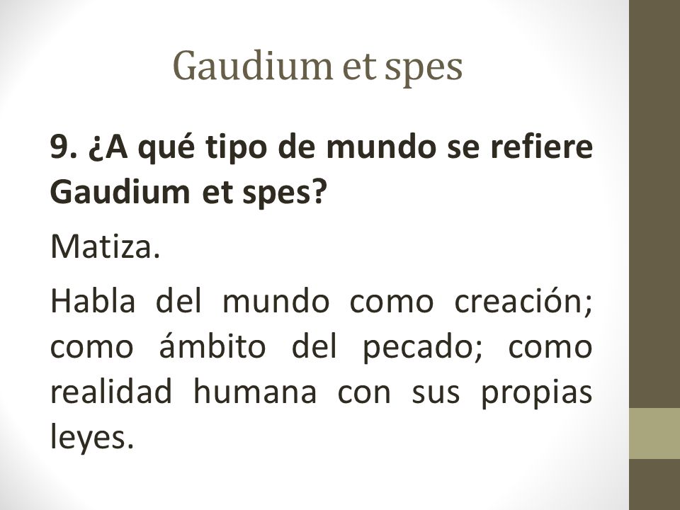 Gaudium et spes