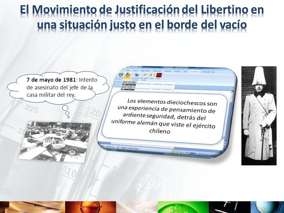 El Movimiento de Justificación del Libertino en una situación justo en el borde del vacío