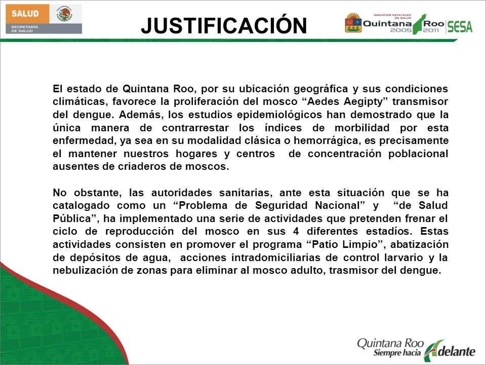 JUSTIFICACIÓN