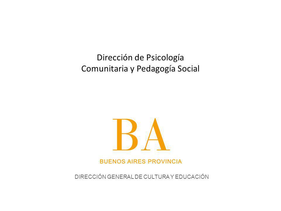 Dirección de Psicología Comunitaria y Pedagogía Social
