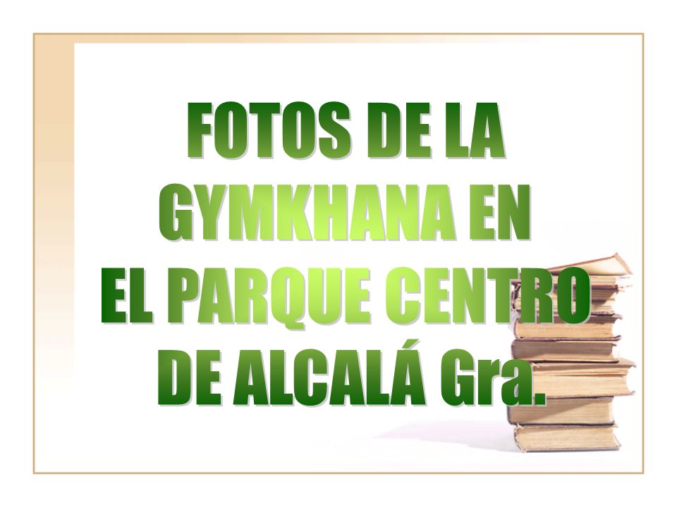 FOTOS DE LA GYMKHANA EN EL PARQUE CENTRO DE ALCALÁ Gra.