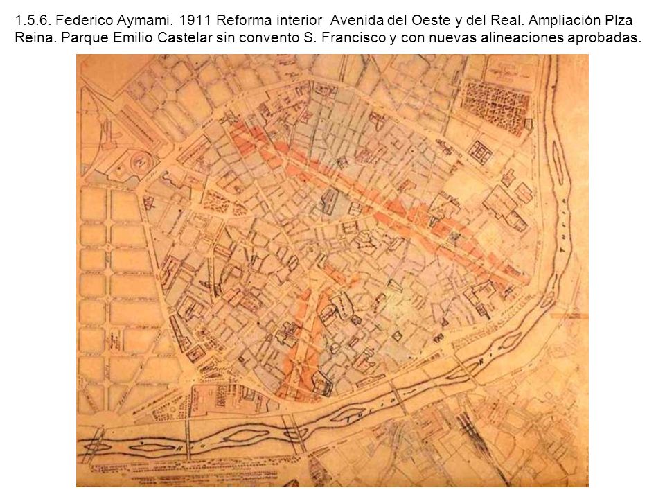 Federico Aymami Reforma interior Avenida del Oeste y del Real.