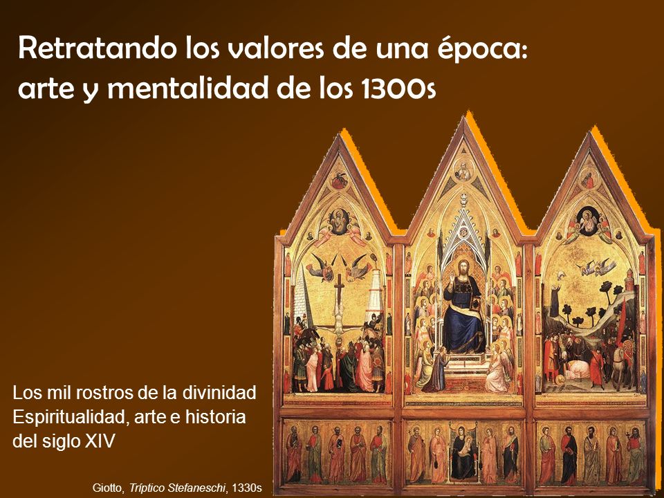 Retratando los valores de una época: arte y mentalidad de los 1300s