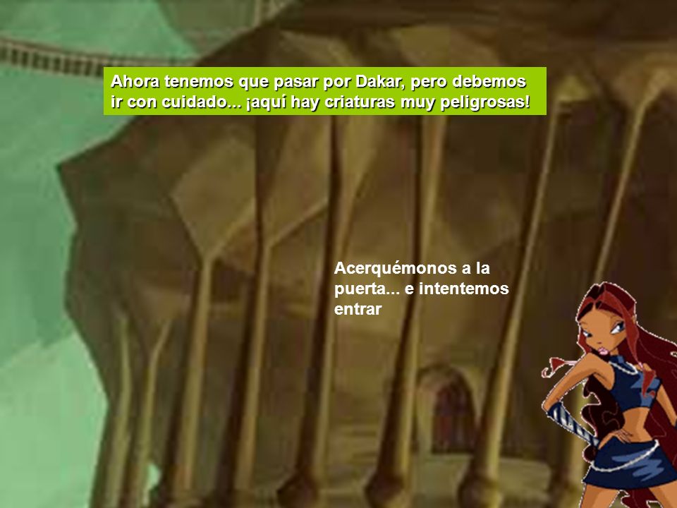 Ahora tenemos que pasar por Dakar, pero debemos ir con cuidado