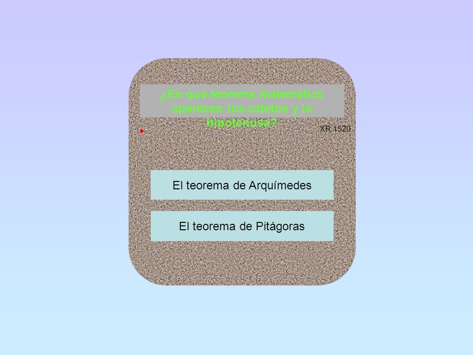 ¿En qué teorema matemático aparecen los catetos y la hipotenusa