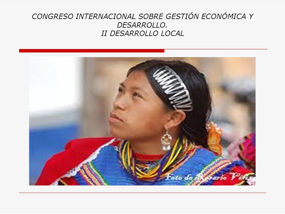 CONGRESO INTERNACIONAL SOBRE GESTIÓN ECONÓMICA Y DESARROLLO