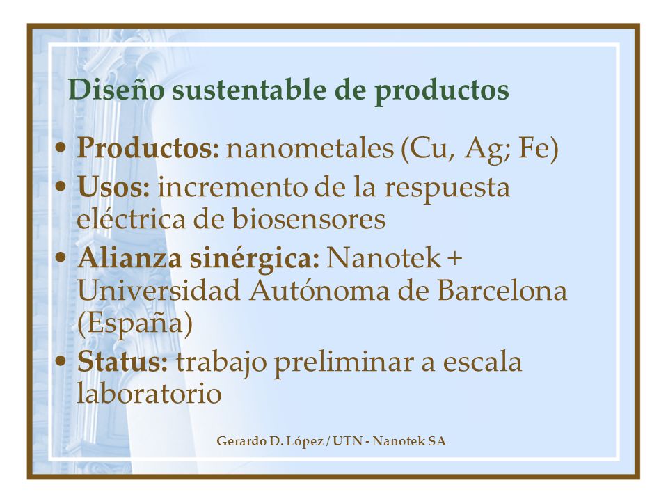 Diseño sustentable de productos