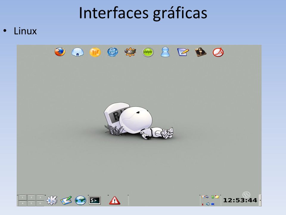 Interfaces gráficas Linux