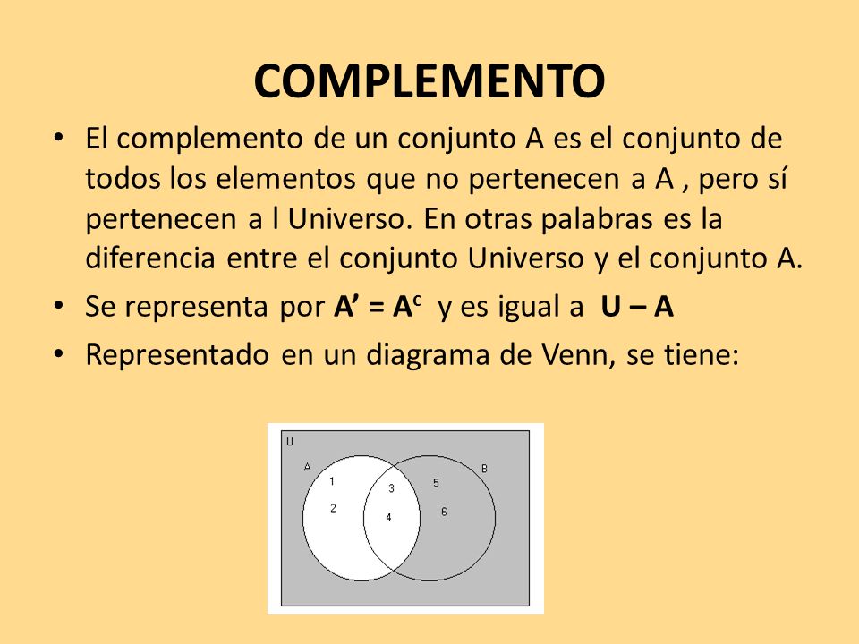 COMPLEMENTO
