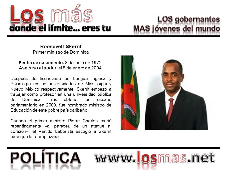 Primer ministro de Dominica