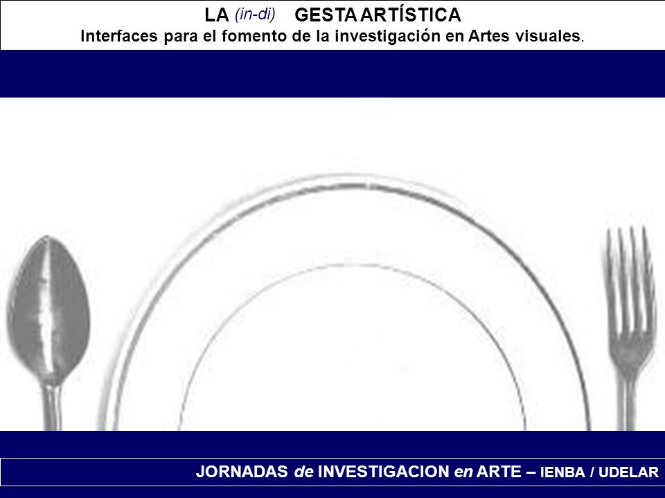 Interfaces para el fomento de la investigación en Artes visuales.