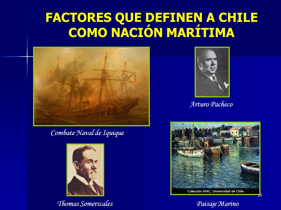 FACTORES QUE DEFINEN A CHILE COMO NACIÓN MARÍTIMA