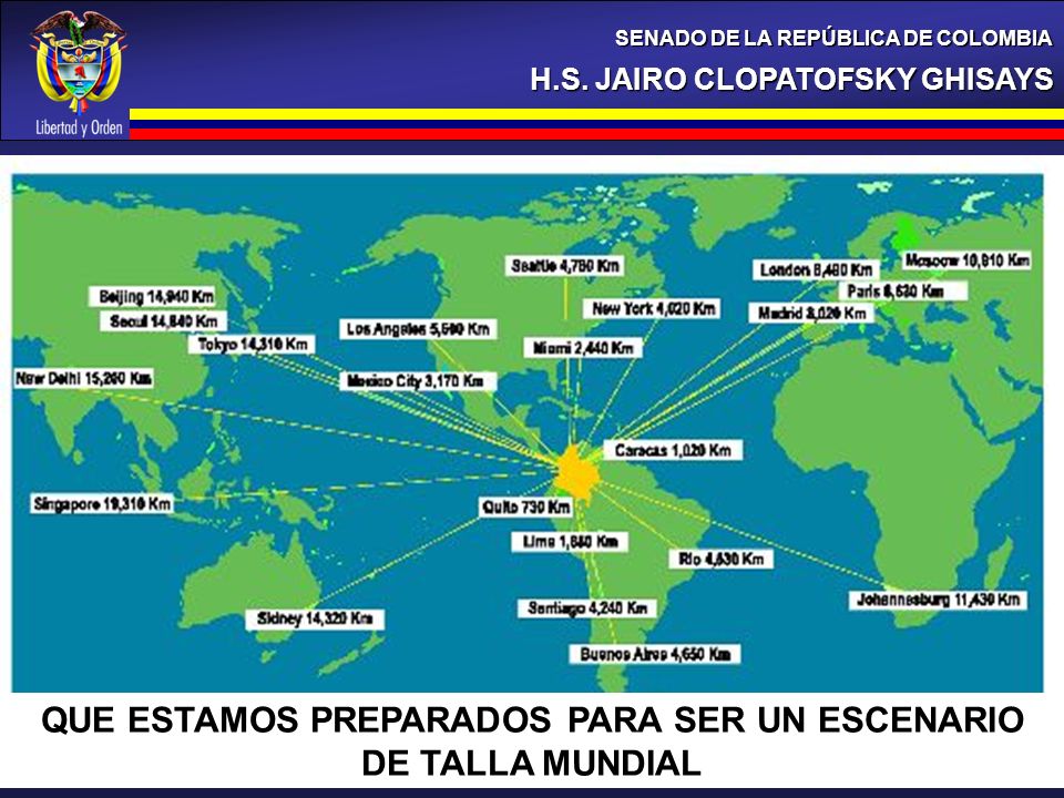 QUE ESTAMOS PREPARADOS PARA SER UN ESCENARIO DE TALLA MUNDIAL