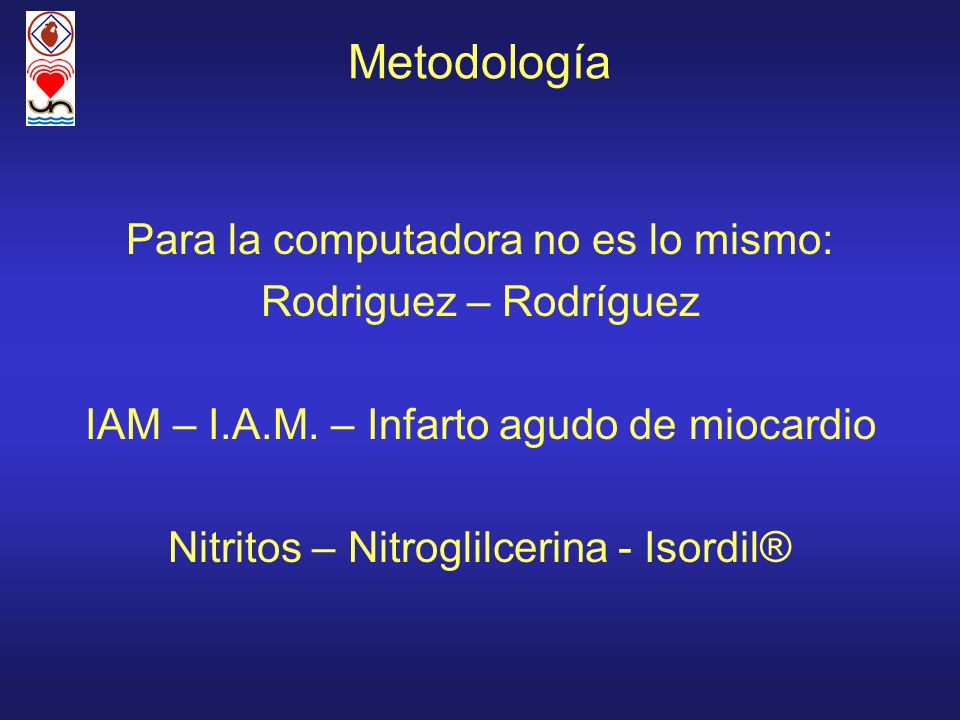 Metodología Para la computadora no es lo mismo: Rodriguez – Rodríguez