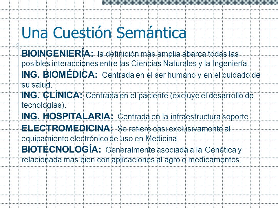 Una Cuestión Semántica