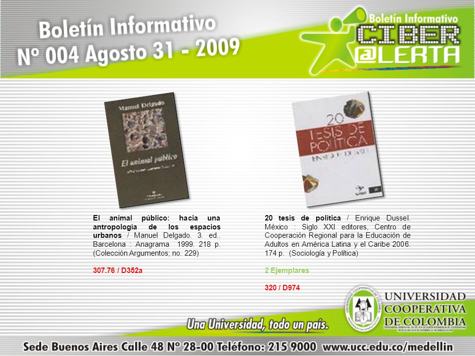 El animal público: hacia una antropología de los espacios urbanos / Manuel Delgado. 3. ed.. Barcelona : Anagrama p. (Colección Argumentos; no. 229)