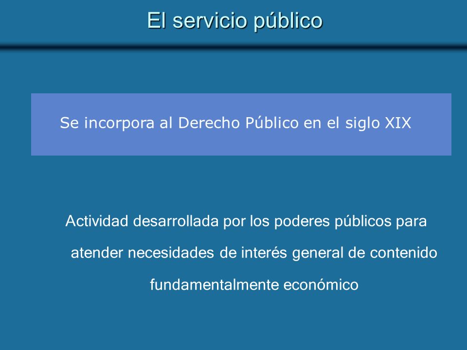 Se incorpora al Derecho Público en el siglo XIX