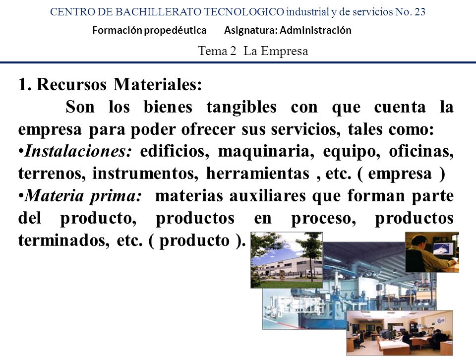 CENTRO DE BACHILLERATO TECNOLOGICO industrial y de servicios No. 23