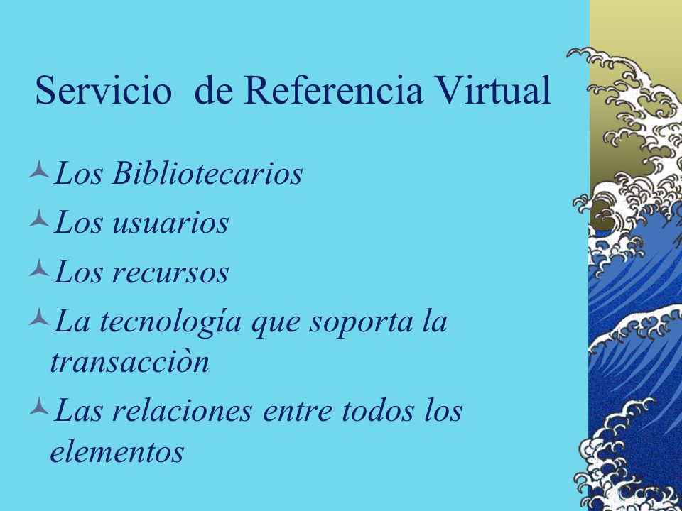 Servicio de Referencia Virtual