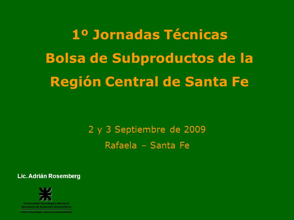 Bolsa de Subproductos de la Región Central de Santa Fe