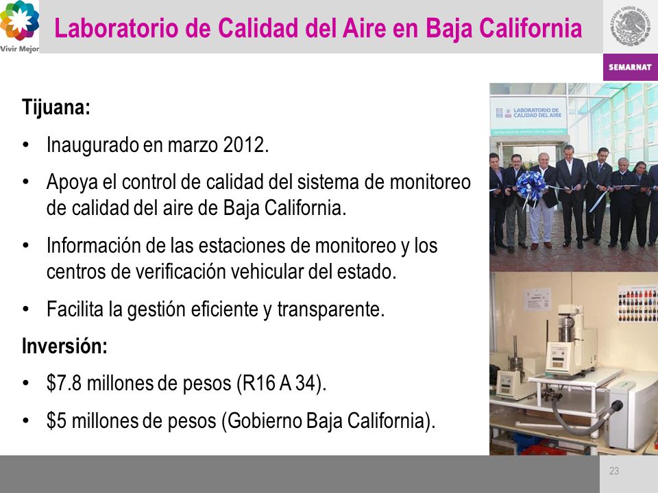 Laboratorio de Calidad del Aire en Baja California