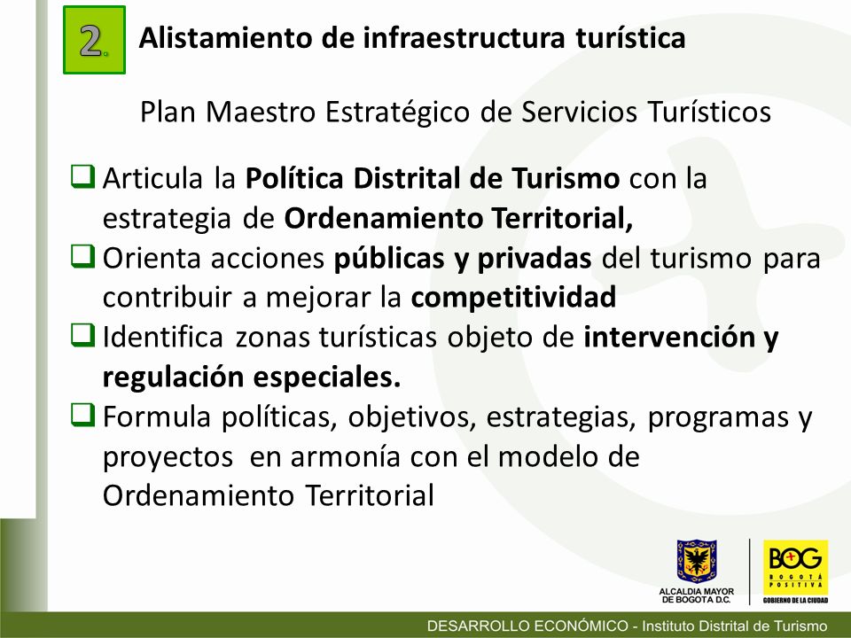 Alistamiento de infraestructura turística