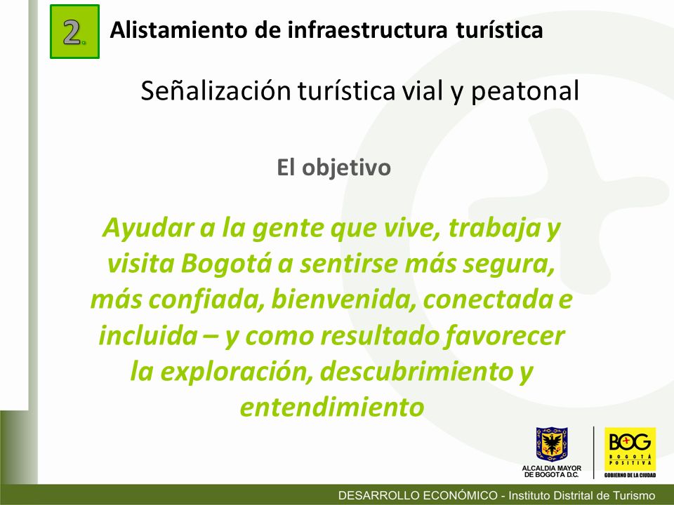 Alistamiento de infraestructura turística