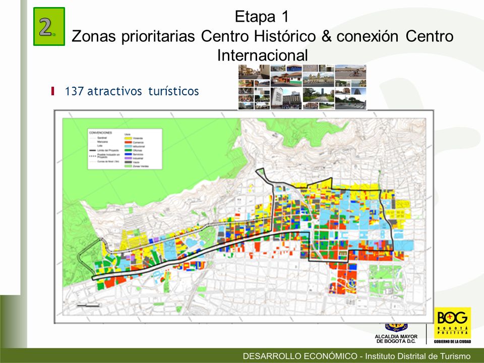 Etapa 1 Zonas prioritarias Centro Histórico & conexión Centro Internacional