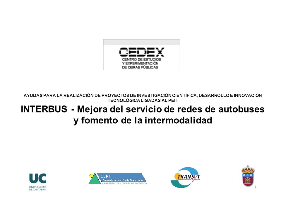 AYUDAS PARA LA REALIZACIÓN DE PROYECTOS DE INVESTIGACIÓN CIENTÍFICA, DESARROLLO E INNOVACIÓN TECNOLÓGICA LIGADAS AL PEIT