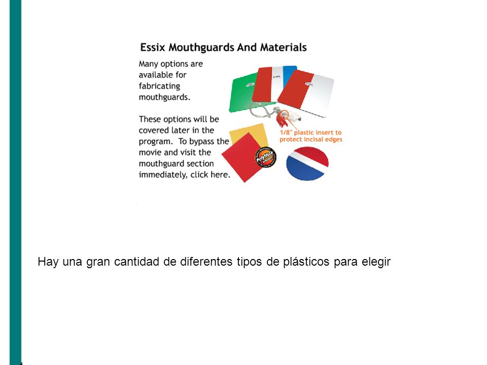 Hay una gran cantidad de diferentes tipos de plásticos para elegir
