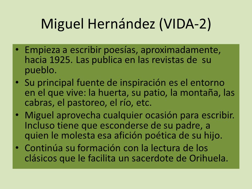 Miguel Hernández (VIDA-2)