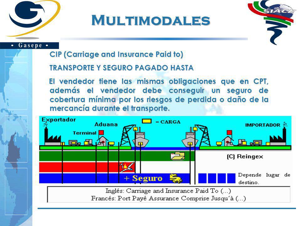 Multimodales CIP (Carriage and Insurance Paid to)