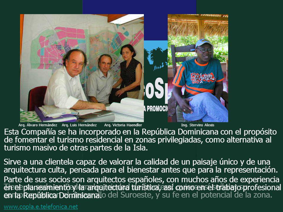Arq. Álvaro Hernández Arq. Luis Hernández. Arq. Victoria Haendler. Ing. Stervins Alexis.