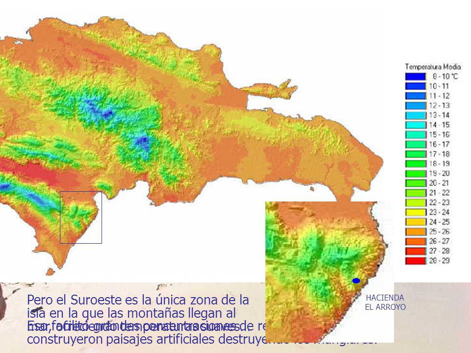 Pero el Suroeste es la única zona de la isla en la que las montañas llegan al mar, ofreciendo temperaturas suaves…